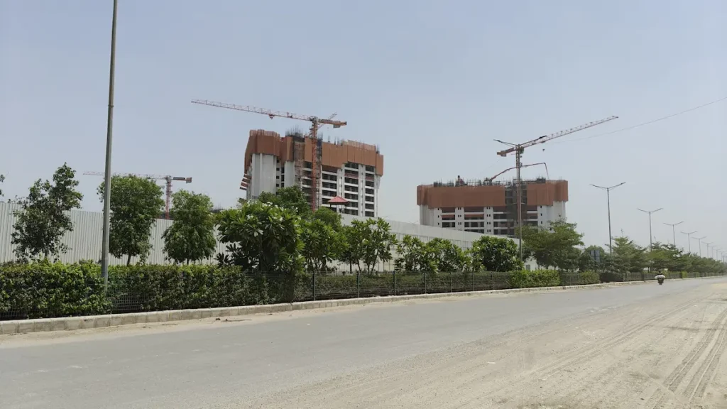 DLF Arbour construction update site photo may 2025