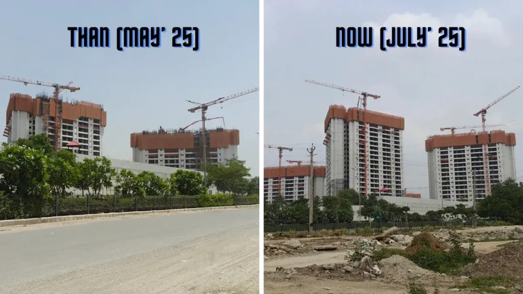 DLF Arbour Sector 63 then & now