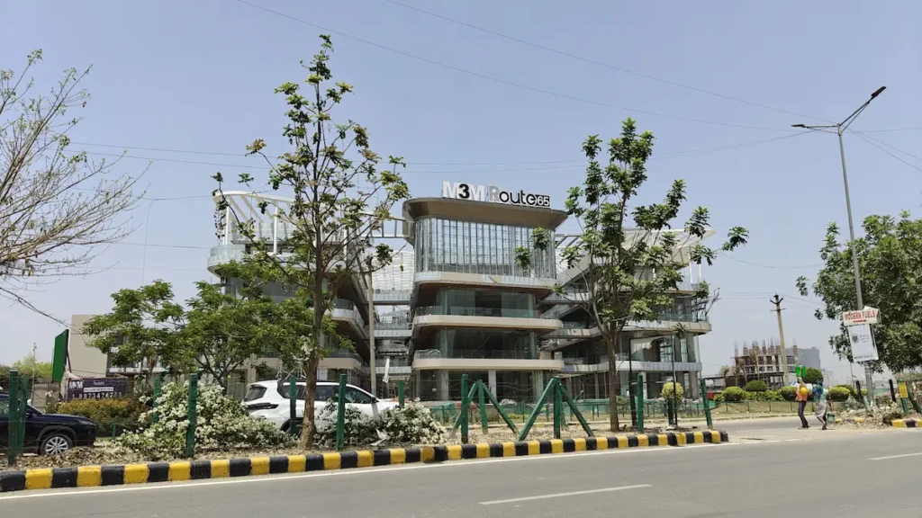 M3M Route65 Sector 65 Gurgaon under construction – May 2025 front view