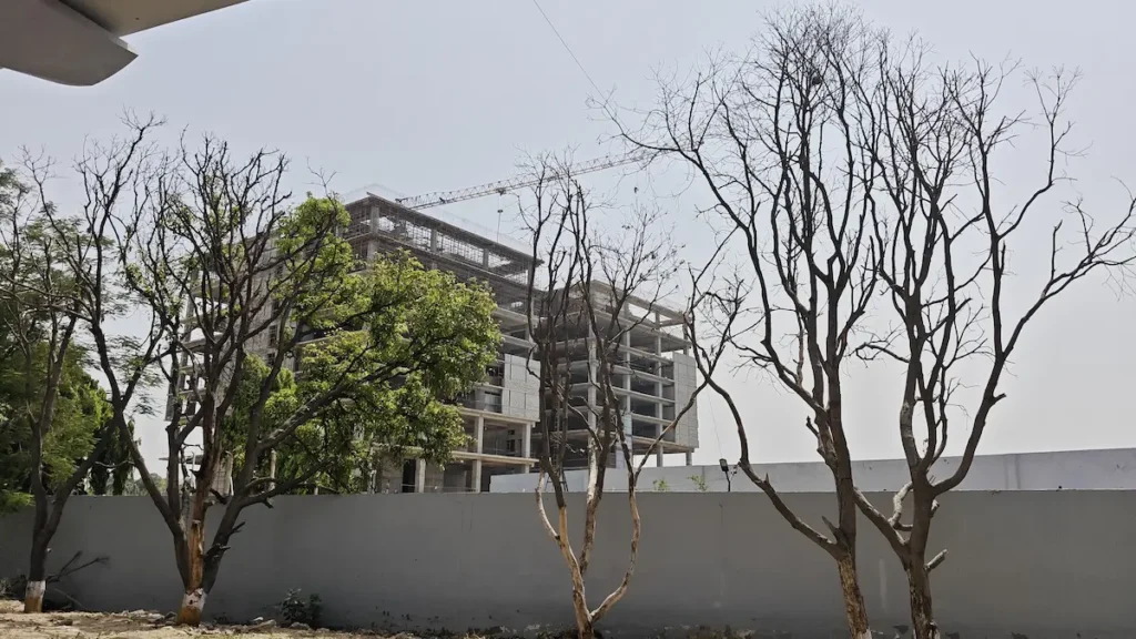 Kajaria new office construction outside