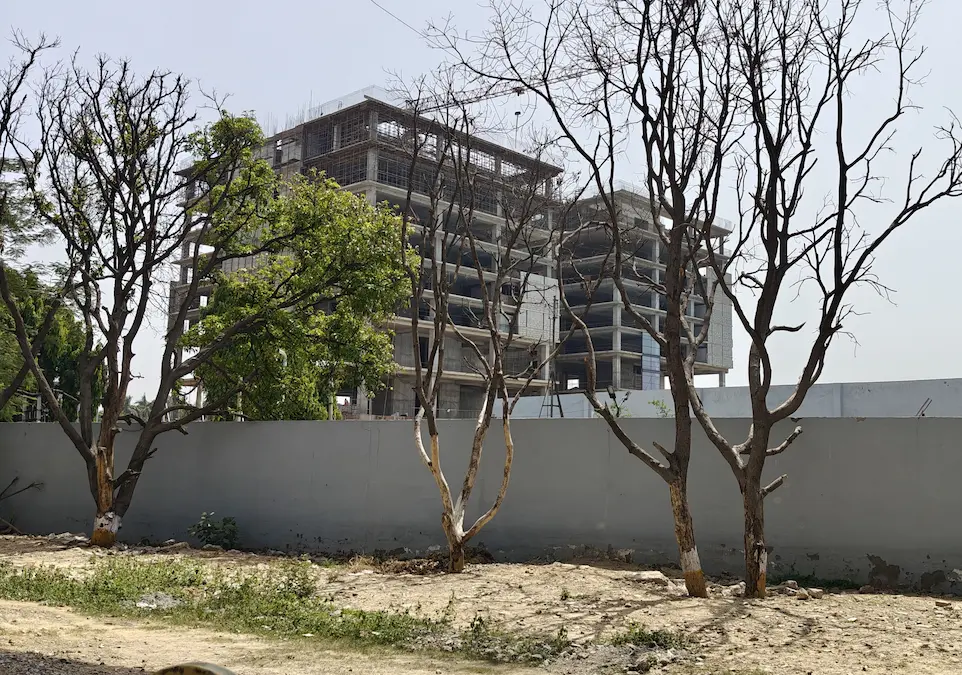 Kajaria new office in faridabad from outside