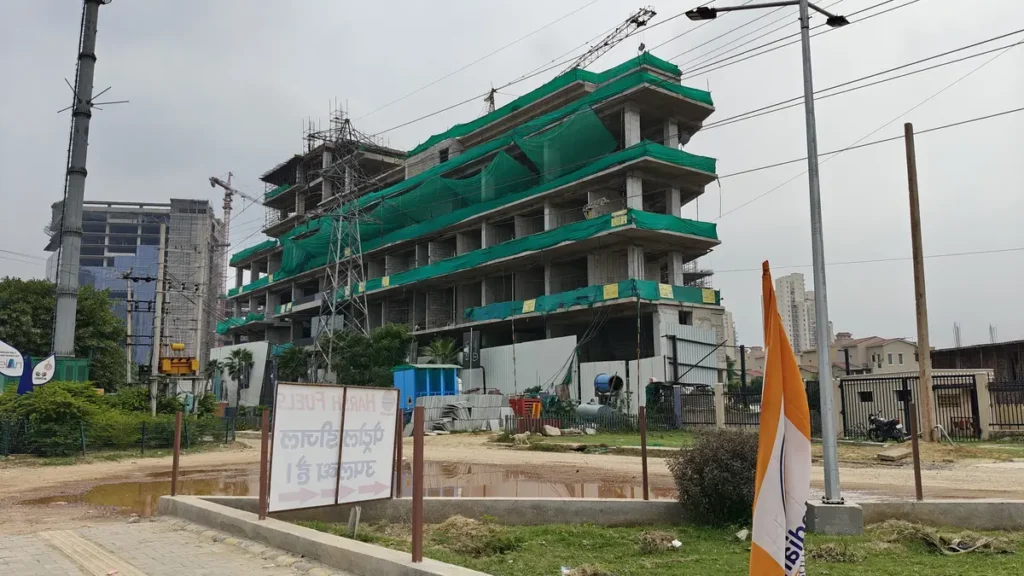 elan Empire construction july 2025 Sector 66 Gurugram