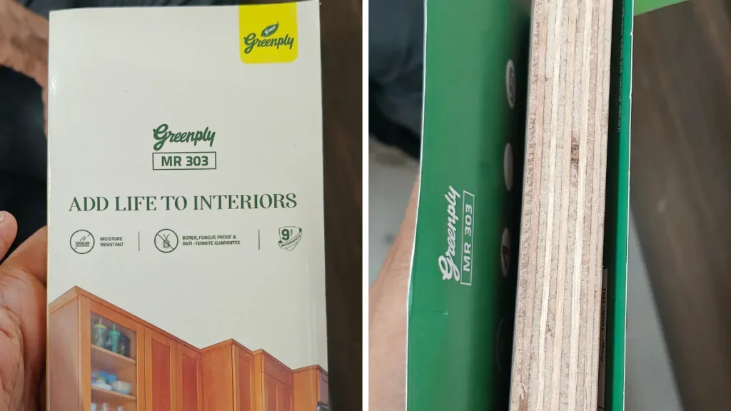 Greenply MR 303 Plywood sample in Gurgaon