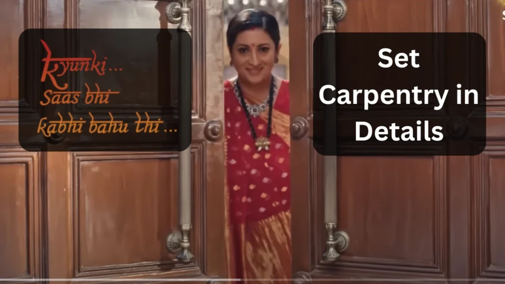 Smriti Irani Kyuki 2 Set Interior Design Carpentry