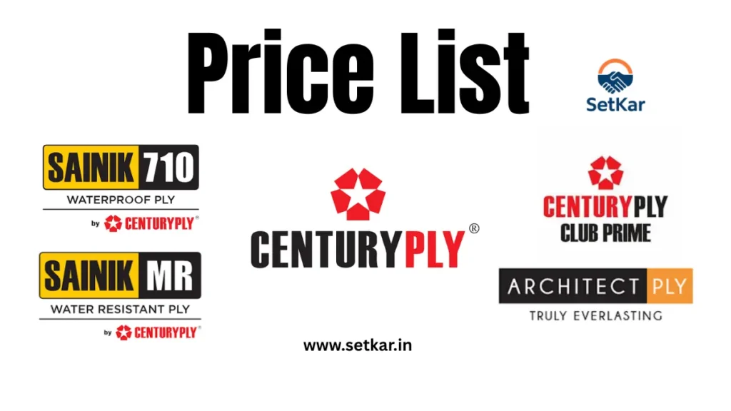 Centuryply price list pdf 2025