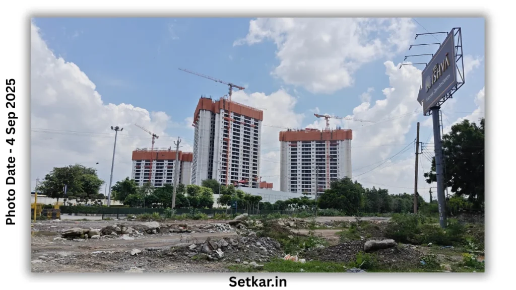 DLF Arbour September 2025 construction pic