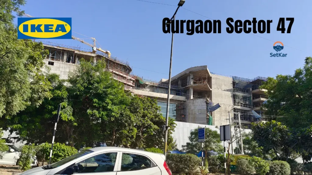 IKEA Shopping Mall under construction in Gurugram Sector 47