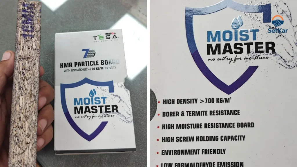Action TESA Moist Master HMR Particle Board features