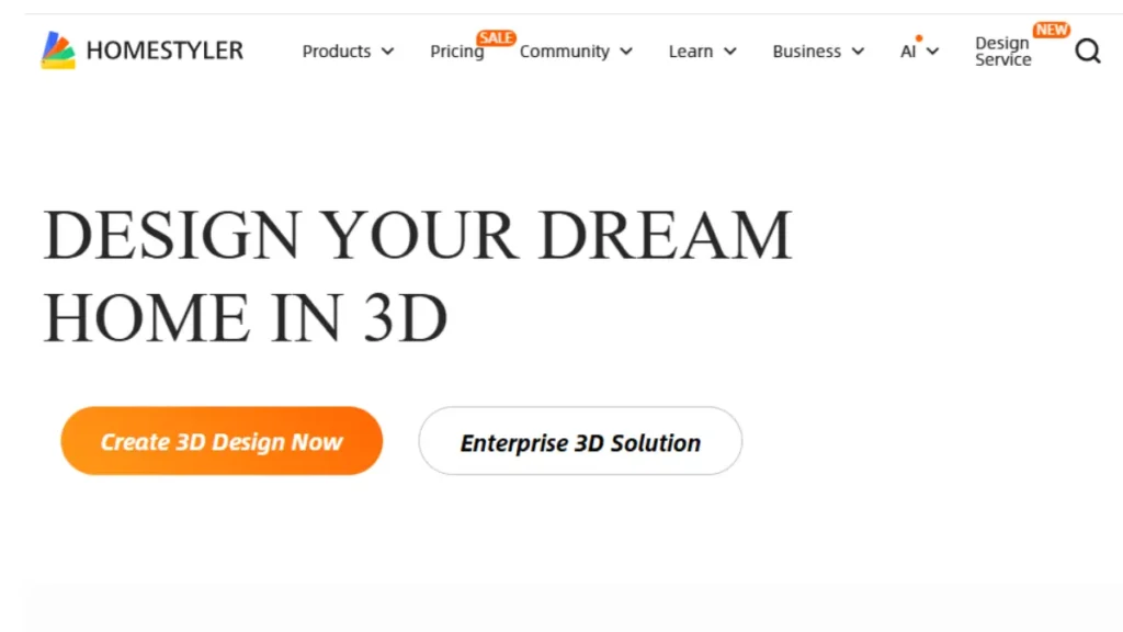 Homestyler interior design website