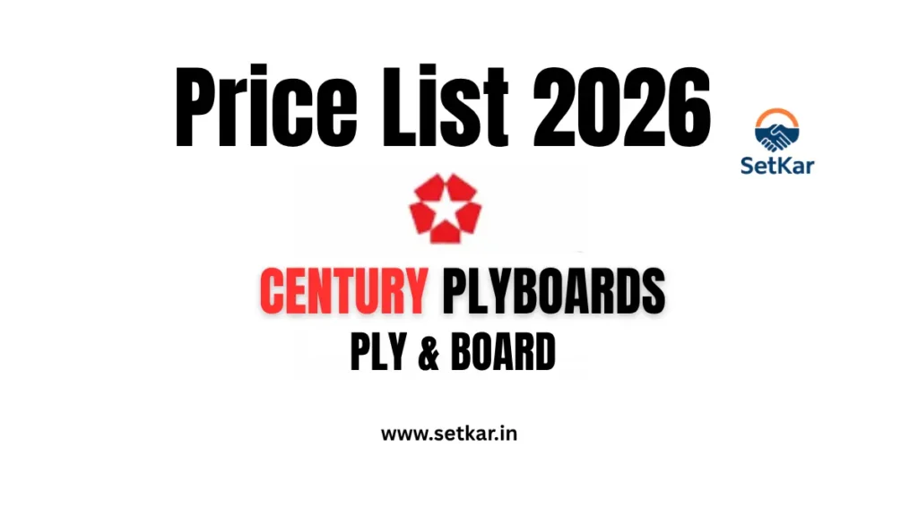centuryply price list 2026